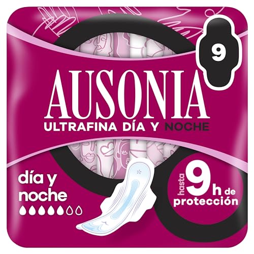 Ausonia Compresas Ultrafina Día & Noche Con Alas, 9... - Beauté & Parfums Amazon Espagne à 1.64€