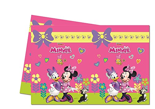 Tovaglia plastica 120 x 180 cm Minnie Happy Helpers - Maison & Cuisine Amazon Italie à 5.90€