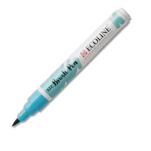 Ecoline BRUSHPEN Türkis-Blau, Türkis-Blau, Einheitsgröße - Beauté & Parfums Amazon France à 1.90€