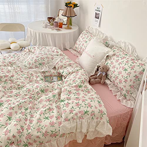 VM VOUGEMARKET Juego de Ropa de Cama de Encaje para niñas... - Bon plan à 35.60€