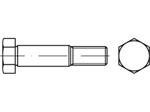 DIN 609 8.8 Sechskant-Passschrauben mit langem... - Bricolage & Outils Amazon Allemagne à 17.11€