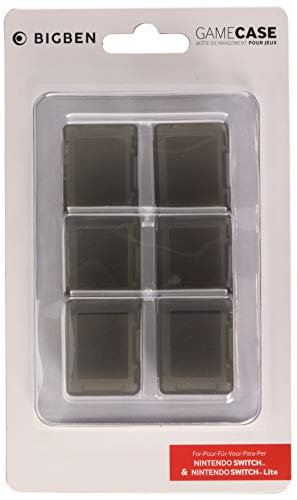 Nintendo Switch - Game Card Case Set (6 Stück. Schwarz) - High-Tech & Électronique Amazon Allemagne à 4.99€