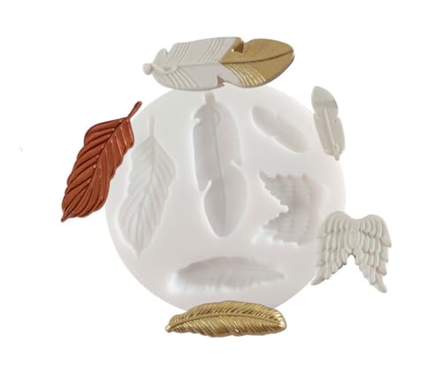 Mini Stampo in silicone per Plastilina FIMO - Piume - Loisirs Créatifs Amazon Italie à 4.80€