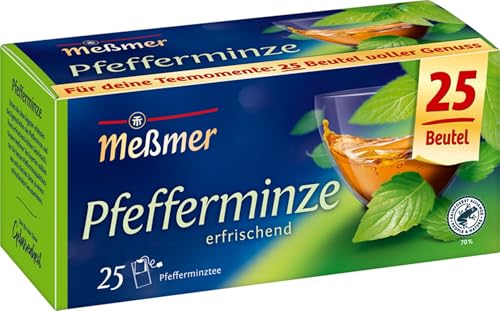 Meßmer Pfefferminze | Erfrischender Kräutertee | 25... - Tech & Electronics Amazon Germany à 1.59€