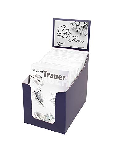 Paperstyle 81-0060 Grußkarten Set 60er Box Trauer"grafisch"... - Fournitures Bureau Amazon Allemagne à 10.02€