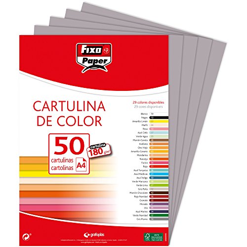 Fixo Paper 11110374 Lot de 50 feuilles de papier cartonné... - Auto & Motorcycle Amazon France à 4.92€