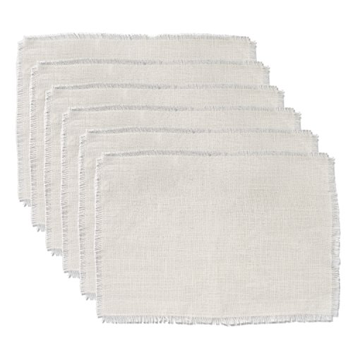 DII CAMZ37829 Lot de 6 Sets de Table en Toile de Jute... - Nouvelle promo Amazon à 13.91€