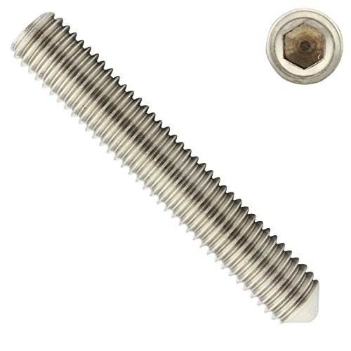 Gewindestifte mit Innensechskant und Spitze - M5x5 - (10... - Bricolage & Outils Amazon Allemagne à 1.99€