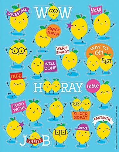 Eureka Lot de 80 autocollants parfumés au citron - Fournitures Bureau Amazon France à 8.92€