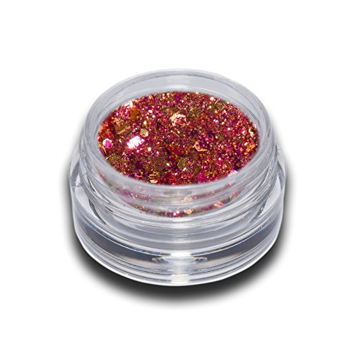 Glam Mix Glitter Glitzer Puder Nr. 8 Gold Fuchsia - Maison & Cuisine Amazon Allemagne à 1.79€