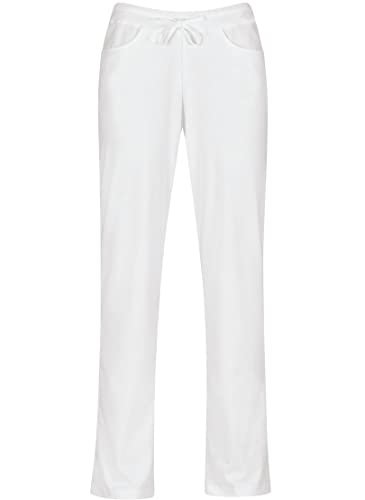 Trigema 537090 Pantaloni Sportivi, Bianco, XL Donna - Deal du jour à 14.96€