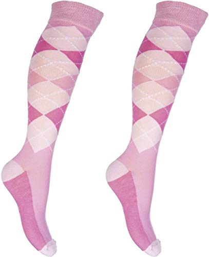 HKM, Calze da Equitazione, con Motivo a Quadri Classici, da... - Amazon Italie à 5.95€