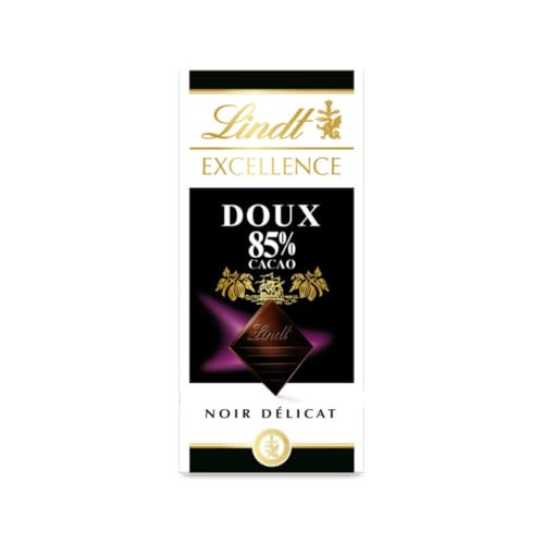 Lindt Chocolat noir doux extra fin 85% cacao - La tablette... - High-Tech & Électronique Amazon France à 8.99€