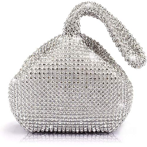 JIAN YA NA Donna Moda Strass Trihedral Frizione Borsa da... - Bon plan à 10.76€