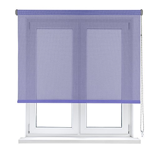 VIEWTEX | Estor Enrollable Screen Apertura 10% Plata y Azul... - High-Tech & Électronique Amazon Espagne à 48.00€