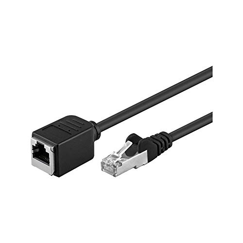 Goobay 73386 CAT 5e Prolunga, F/UTP, Nero, 0.5m Lunghezza - Animalerie Amazon Italie à 5.07€