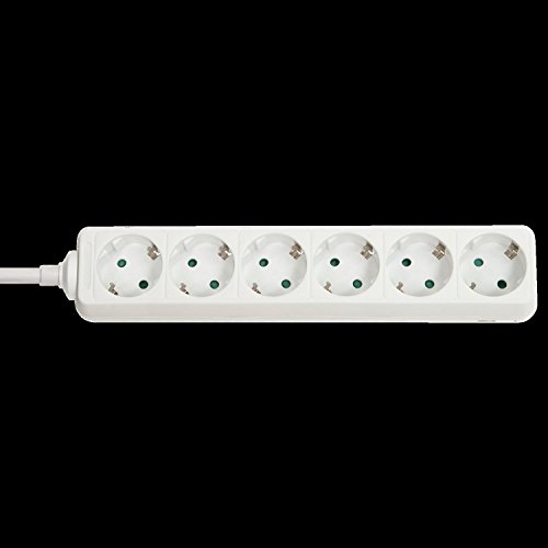 Lindy 73102 Multiprise 6 Prises, Blanc en promo à 5,49€ (-56%) sur Amazon FR