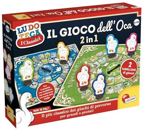 Lisciani Giochi - 60535 - Ludoteca - Jeu de l'oie - Jouets & Jeux en promo à 10.18€