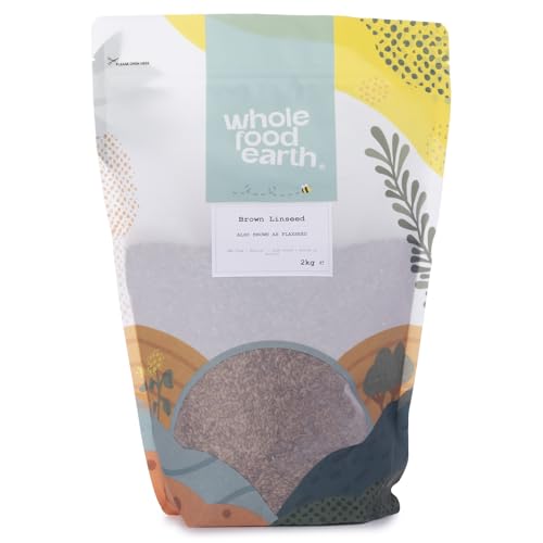 Wholefood Earth Bio-Braune Leinsamen/Leinsamen – 2 kg Roh... - High-Tech & Électronique Amazon Allemagne à 8.47€