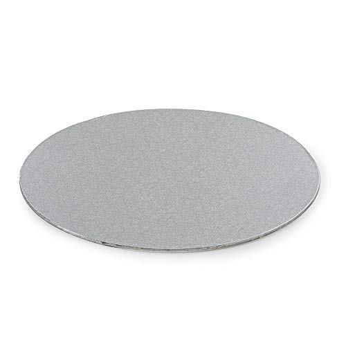 0931307 DECORA - CAKE BOARD SOTTILE SILVER Ø 32 CM X H 3 MM... - Bon plan à 2.70€