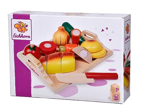Eichhorn Tabla Alimentos y Cuchillo, Set de Juguetes de... - Jouets & Jeux en promo à 13.83€