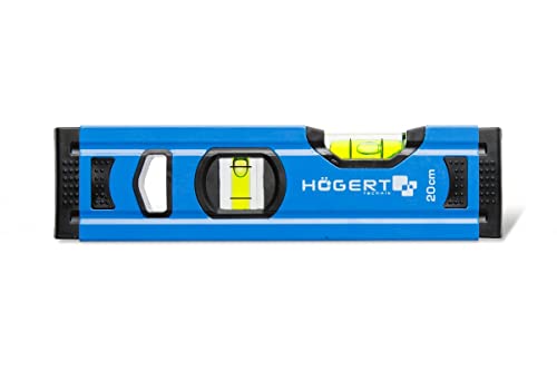Högert Technik - Nivel Burbuja de 20 cm, Cuenta con 2... - Mode & Vêtements Amazon Espagne à 4.33€