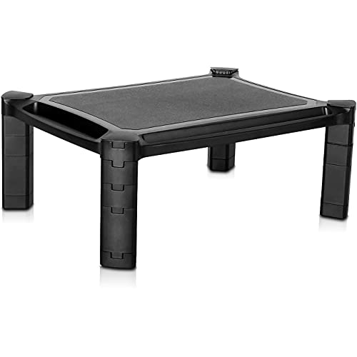 V7 DT1HARS-1E Soporte elevador de altura regulable, negro - Amazon Espagne à 8.45€