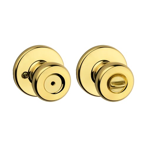Kwikset 93001-869 Tylo Bed & Bath Knob in Antique Brass - Maison & Cuisine Amazon Royaume-Uni à 11.71€