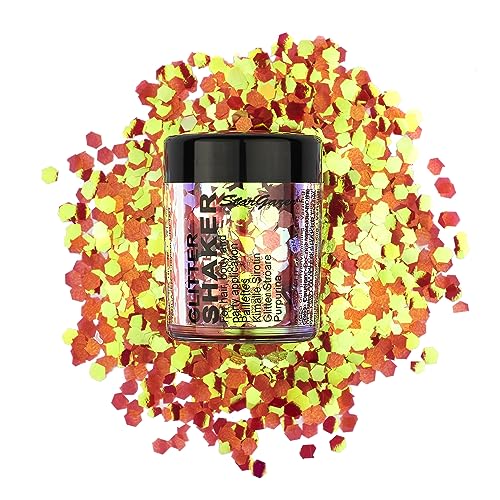 Stargazer Products Chunky Glitzer Streudose UV Orange, 1er... - Home & Kitchen Amazon Germany à 3.90€