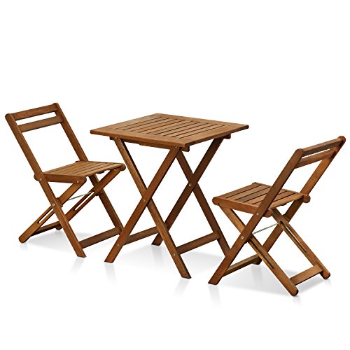 Furinno Tioman Juego De Bistro, Madera, Natural, Talla única - Jouets & Jeux en promo à 83.99€