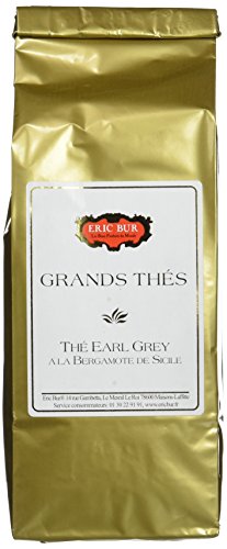 ERIC BUR Thé Earl Grey à la Bergamote de Sicile 100 g - Lot... en promo à 26,02€ (-50%) sur Amazon FR