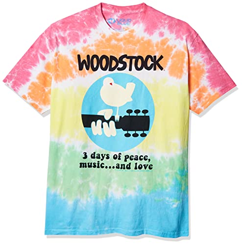 Liquid Blue Woodstock - Camiseta de Manga Corta para Hombre... - Mode & Vêtements Amazon Espagne à 23.26€