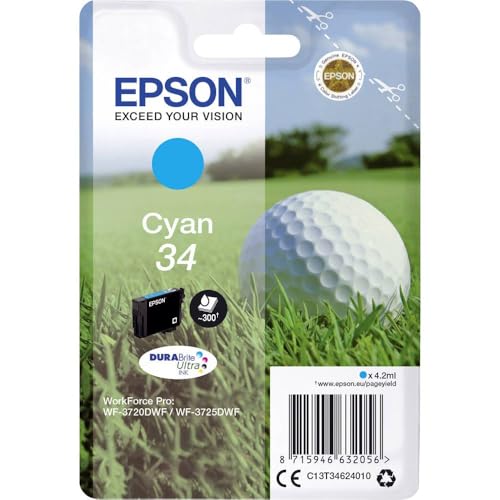Epson Original Golfball DURABrite 34T Einzel-Tintenpatrone... - Sports & Fitness en promo à 6.00€