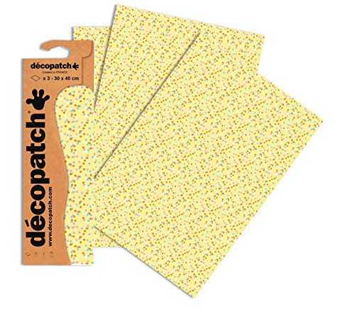 Décopatch C750O -Une pochette de 3 feuilles de papier extra... - Auto & Motorcycle Amazon France à 3.59€