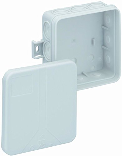 Lot de 5 boîtes de dérivation IP55 2,5 mm² 85 x 85 x 37 mm en promo sur Amazon