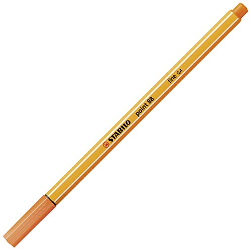 Stabilo 88/30 Fineliner Point 88, tratto: 0,4 mm, gelbrot - Fournitures Bureau en promo à 1.20€