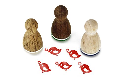 Stemplino® Mini timbri – motivo: uccellini con fiore... - Jouets & Jeux en promo à 1.95€