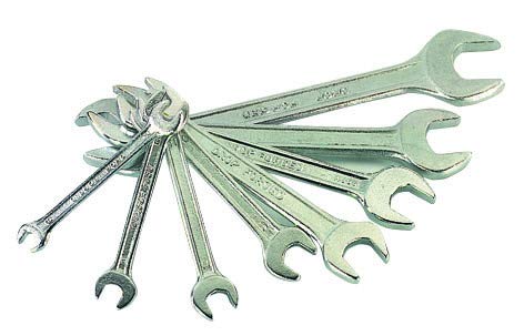 Tec Hit 325509 Set di 8 chiavi piatte 6/22 mm Acciaio... - Amazon Italie à 11.18€