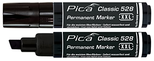 PICA 528/46 - Marcador Permanente Tipo Pincel Negro - Bricolage & Outils Amazon Italie à 1.60€
