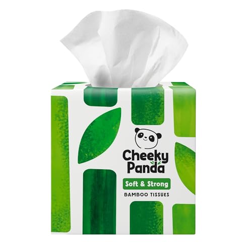 The Cheeky Panda Bamboo Facial Tissues Cube Box | Soft... - Maison & Cuisine Amazon Royaume-Uni à 1.22€