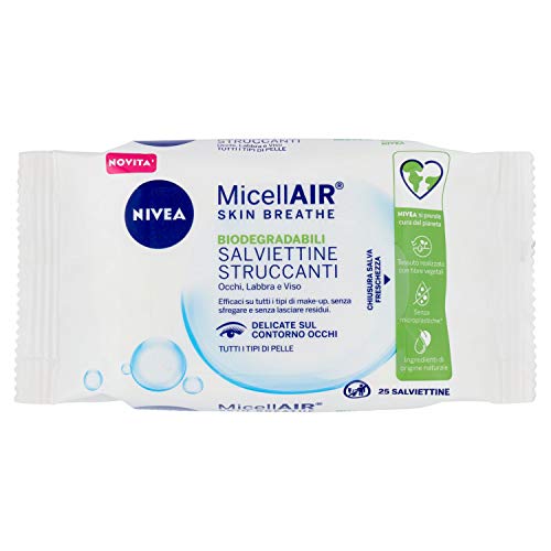 Nivea MicellAir Skin Breathe Make-up-Tücher für alle Arten... - Sports & Fitness Amazon Germany à 8.36€