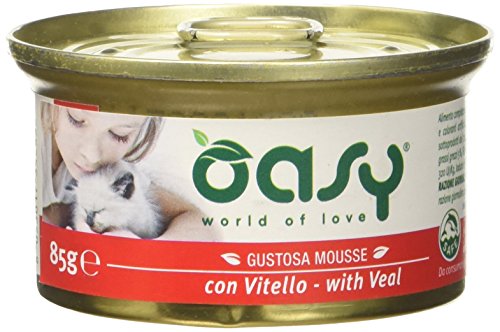 Oasy - Cibo per gatti, Gustosa Mousse con Vitello, 85... - High-Tech & Électronique Amazon Italie à 0.94€