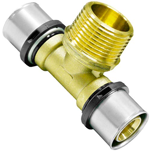 Pipetec Press-T-Stück mit Außengewinde 26x3mm - 3/4"... - Animalerie Amazon Allemagne à 2.00€