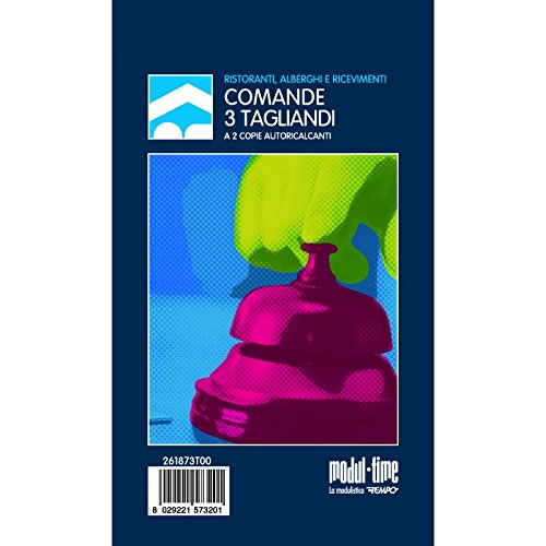 Blocco comande 3 tagliandi 25x3 autoricalcante (Triplice... - Fournitures Bureau Amazon Italie à 1.49€