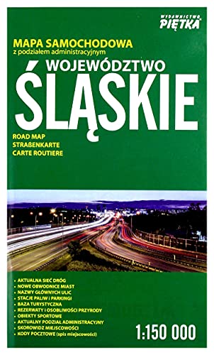 MAPA WOJ ŚLĄSKIEGO - SAM-KRAJ 1:150 000 - Sports & Fitness Amazon Allemagne à 2.44€