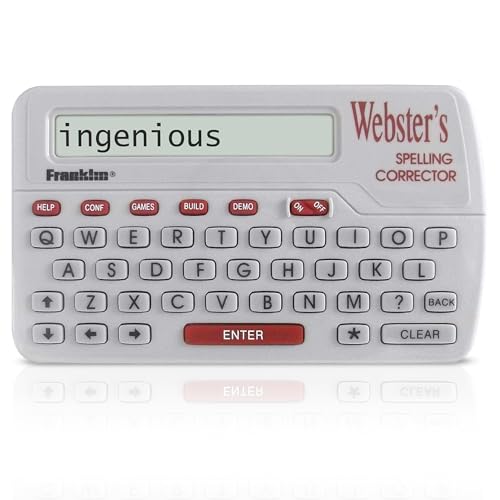 Websters Le correcteur d'orthographe NCS-100 de Franklin... - Fournitures Bureau Amazon France à 41.03€