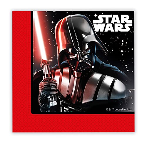 Lot de 20 serviettes en papier Star Wars final battle 33x33... - Sports & Fitness Amazon France à 2.68€