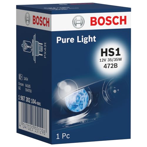Bosch HS1 Pure Light bombilla de moto, 12 V 35/35 W PX43t... - Maison & Cuisine en promo à 7.87€