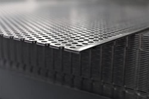 Alluminio Lastra Forata Rv3-5 1mm (125x100) - Amazon Italie à 1.69€