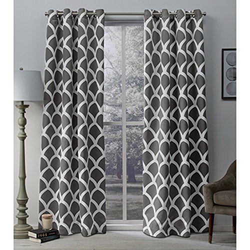 Exclusive Home Tende Durango Stampato Geometrico Rasatello... - Vente Flash Amazon -67%